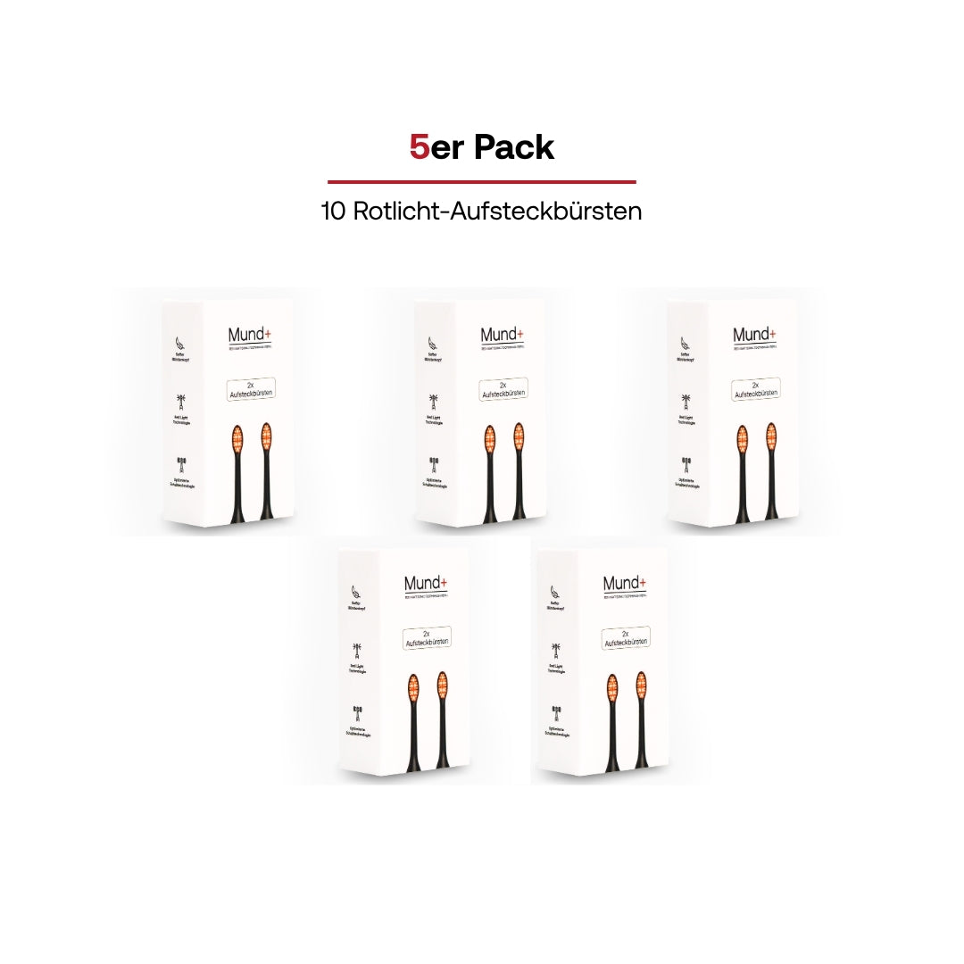 aufsteckbuersten-vorteilspaket.jpgMundplus One Rotlicht-Aufsteckbürsten im Vorteilspaket für 365 Tage Mundhygiene