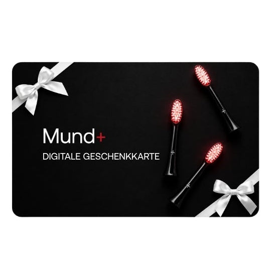 Mundplus One – Digitale Geschenkkarte
